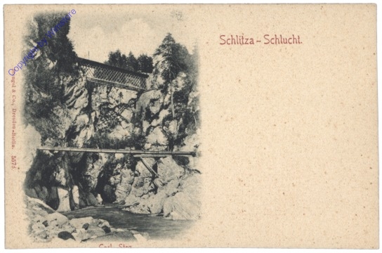 Tarvis, Schlitza-Schlucht