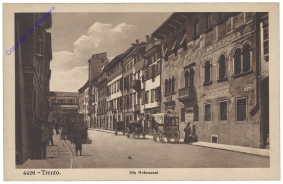Trento (Trient), Via Belezani