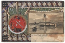 ak154588 Trieste, Multiansicht