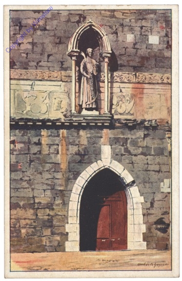 Trieste, Portale Campanile Cattedrale S. Giusto