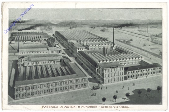 Torino (Turin), Fabbrica di Motori e Fonderie