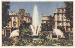 Torino (Turin), P.zza Solferino e Fontana Angelica
