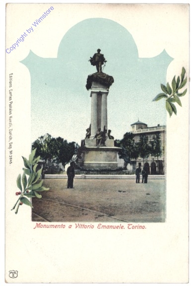 Torino (Turin), Monumento a Vittorio Emanuele