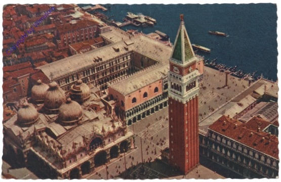 Venezia (Venedig), Piazza San Marco, Veduta aerea