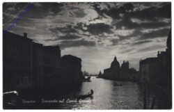 Venezia (Venedig), Tramonto sul Canal Grande