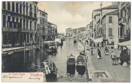 ak154725 Venezia (Venedig), Il Canal Regio
