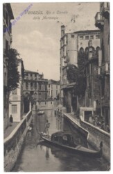 Venezia (Venedig),  Rio o Canale delle Meravegie