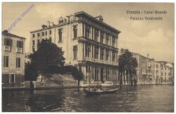 Venezia (Venedig),  Canale Grande, Palazzo Vendramin