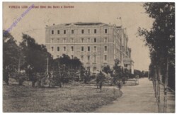 Venezia (Venedig),  Lido, Grand Hotel des Bains e Giardino