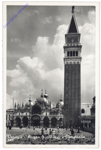 Venezia (Venedig),  Piazza S. Marco e Campanile