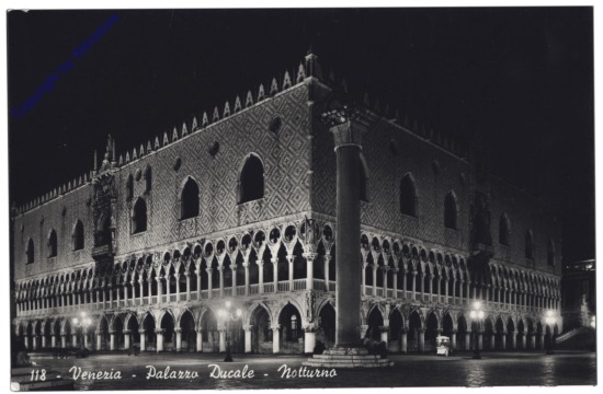 Venezia (Venedig),  Piazza Ducale, notturno