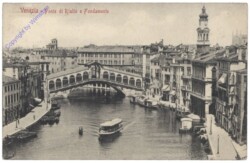 Venezia (Venedig),  Ponte di Rialto e Fondamente