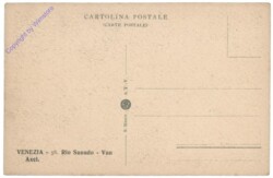 ak154754a Venezia (Venedig), Rio Sanudo, Van Axel