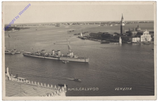 Venezia (Venedig),  H.M.S. Calypso