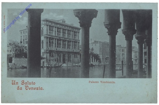 Venezia (Venedig),  Palazzo Vendramin