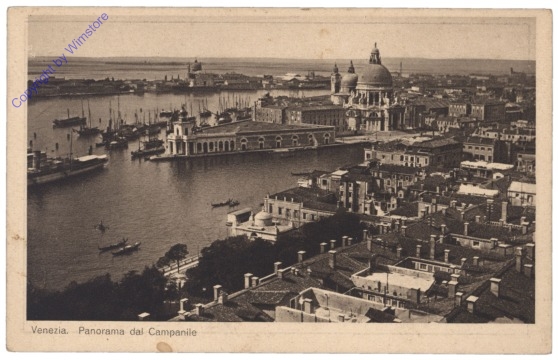Venezia (Venedig),  Panorama dal Campanile