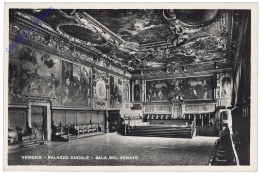Venezia (Venedig),  Palazzo Ducale, Sala del Senato