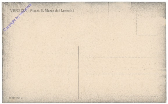 Venezia (Venedig),  Piazza S. Marco dai Leoncini