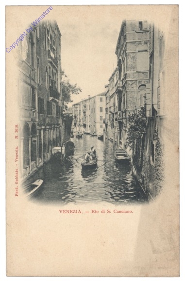 Venezia (Venedig),  Rio di S. Canciano