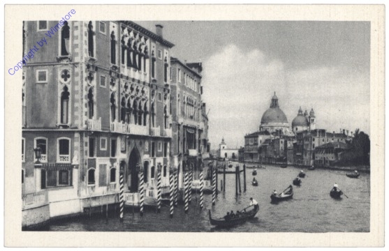Venezia (Venedig),  Canal Grande e chiesa della Salute