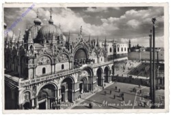 Venezia (Venedig),  Piazzetta S. Marco e Isola di S. Giorgio