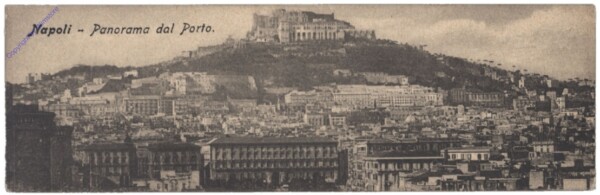 Napoli, Panorama dal Porto