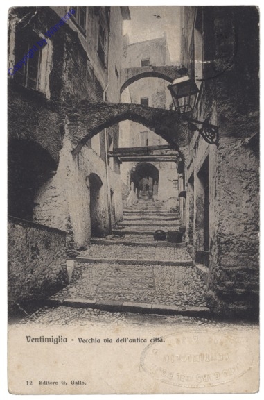 Ventimiglia, Vecchia via dell'antica citta