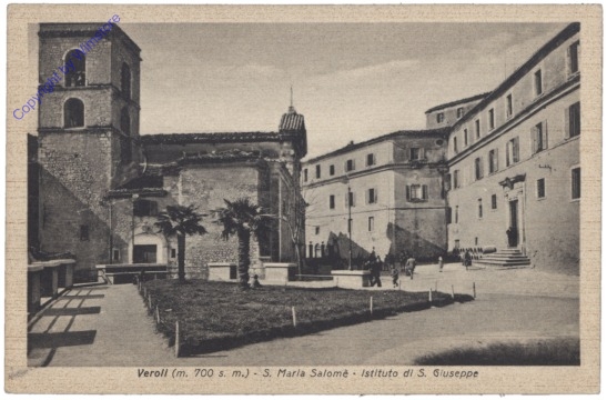 Veroli, S. Maria Salome, Instituto di S. Giuseppe