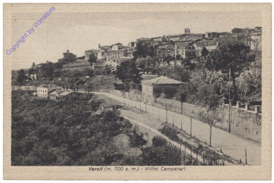 Veroli, Villini Campanari