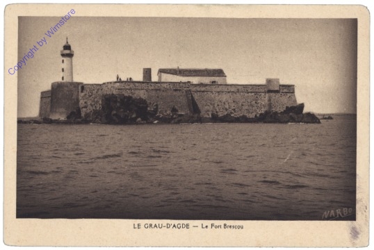 Agde, Le Grau-D'Agde - Le Fort Brescou