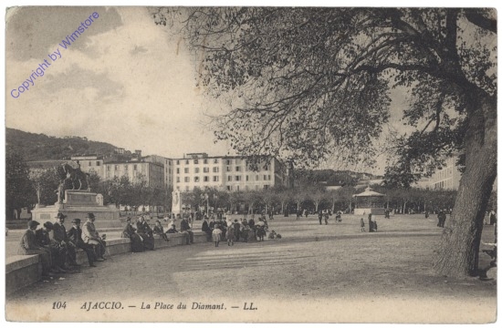 Ajaccio, La Place du Diamant