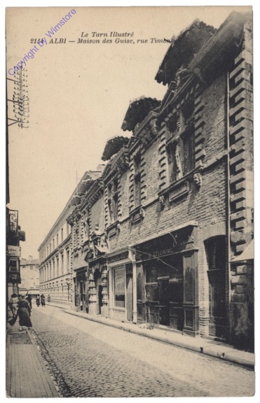 Albi, Maison des Guise, rue Timbal