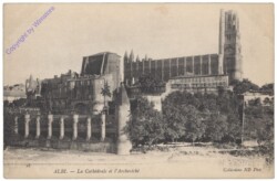 ak154940 Albi, La Cathedrale et l'Archeveche