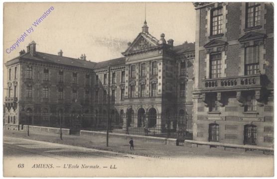 Amiens, L'Ecole Normale