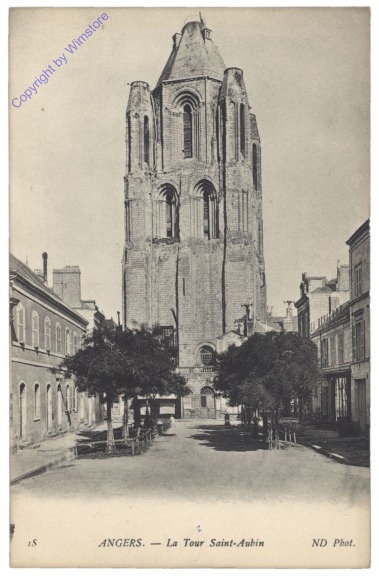 Angers, La Tour Saint-Aubin