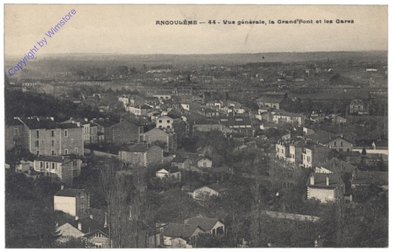 Angouleme, Vue generale