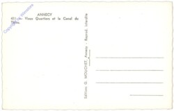 Annecy, Vieux Quartiers et le Canal du Thiou