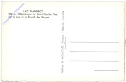 Annecy, Telepherique du Mont-Veyrier