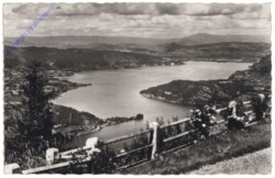 Annecy, Le Lac vu du Col de la Forclaz