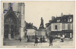 Arcis-sur-Aube, Place de la Republique