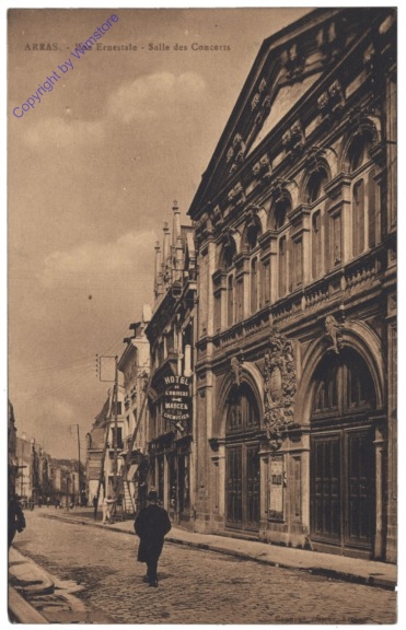 Arras, Rue Ernestale, Salle des Concerts