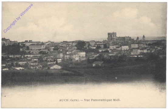 Auch, Vue Panoramique