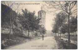 Autun, Tour des Ursulines et les Remparts