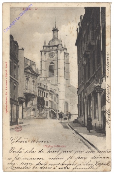 ak155024 Avesnes-sur-Helpe, L'Eglise St-Nicolas