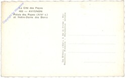 Avignon, Palais des Papes et Notre-Dame des Doms