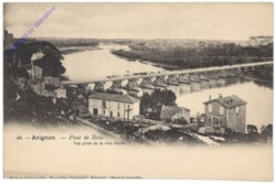 ak155034 Avignon, Pont de Bois