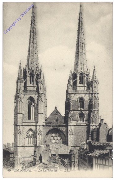 ak155054 Bayonne, La Cathedrale