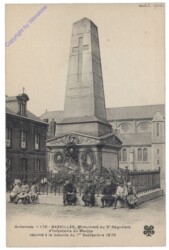 ak155062 Bazeilles, Monument du 2e Regiment