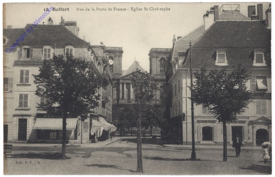 ak155078 Belfort, Rue de la Porte de France