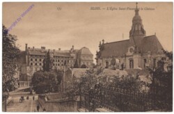 Blois, L'Eglise Saint-Vincent et le Chateau